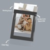 image:imageGolden State Art 10 Pack Black PreCut 11x14 Picture Mat for 85x11 Photo  Acid Free Photo Mat with 8x105 inch Opening White Core High Premier Bevel Cut Mattes11x14 for 85x11  10Pack Complete Set