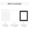 image:imageGolden State Art 10 Pack Black PreCut 11x14 Picture Mat for 85x11 Photo  Acid Free Photo Mat with 8x105 inch Opening White Core High Premier Bevel Cut Mattes11x14 50Pack Complete Set