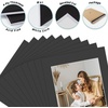 image:imageGolden State Art 10 Pack Black PreCut 11x14 Picture Mat for 85x11 Photo  Acid Free Photo Mat with 8x105 inch Opening White Core High Premier Bevel Cut Mattes11x14 for 85x11  10Pack Black Mats