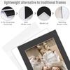 image:imageGolden State Art 10 Pack Black PreCut 11x14 Picture Mat for 85x11 Photo  Acid Free Photo Mat with 8x105 inch Opening White Core High Premier Bevel Cut Mattes11x14 50Pack Complete Set