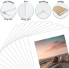 image:imageGolden State Art 10 Pack White 11x14 Mat for 85x11 PhotoBackingsBags  PreCut Mats with 8x105 inch Opening Fit 85x11 Picture Acid Free White Core High Premier Bevel Cut Mattes Sets10 Pack