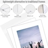image:imageGolden State Art 10 Pack White 11x14 Mat for 85x11 PhotoBackingsBags  PreCut Mats with 8x105 inch Opening Fit 85x11 Picture Acid Free White Core High Premier Bevel Cut Mattes Sets25 Complete Set