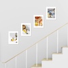 image:imageGolden State Art 10 Pack White 11x14 Mat for 85x11 PhotoBackingsBags  PreCut Mats with 8x105 inch Opening Fit 85x11 Picture Acid Free White Core High Premier Bevel Cut Mattes Sets25 Pack