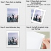 image:imageGolden State Art 10 Pack White 11x14 Mat for 85x11 PhotoBackingsBags  PreCut Mats with 8x105 inch Opening Fit 85x11 Picture Acid Free White Core High Premier Bevel Cut Mattes Sets25 Complete Set