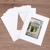image:imageGolden State Art 10 Pack White 8x10 Mat for 5x7 Photo include BackingsBags  AcidFree PreCut Kit Mats Matte Sets with White Core Bevel Cut 45x65 Opening for 5x7 PhotosPictures Artwork and Prints8 x 10 Pack of 10 White Mat