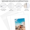 image:imageGolden State Art 10 Pack White 8x10 Mat for 5x7 Photo include BackingsBags  AcidFree PreCut Kit Mats Matte Sets with White Core Bevel Cut 45x65 Opening for 5x7 PhotosPictures Artwork and Prints8 x 10 Pack of 10 White Complete Set