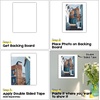image:imageGolden State Art 10 Pack White 8x10 Mat for 5x7 Photo include BackingsBags  AcidFree PreCut Kit Mats Matte Sets with White Core Bevel Cut 45x65 Opening for 5x7 PhotosPictures Artwork and Prints8 x 10 Pack of 50 Backing Boards