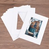image:imageGolden State Art 10 Pack White 8x10 Mat for 5x7 Photo include BackingsBags  AcidFree PreCut Kit Mats Matte Sets with White Core Bevel Cut 45x65 Opening for 5x7 PhotosPictures Artwork and Prints8 x 10 Pack of 50 White Mat