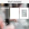 image:imageGolden State Art 10 Pack White 8x10 Mat for 5x7 Photo include BackingsBags  AcidFree PreCut Kit Mats Matte Sets with White Core Bevel Cut 45x65 Opening for 5x7 PhotosPictures Artwork and Prints8 x 10 Pack of 50 White Complete Set