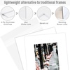image:imageGolden State Art 10 Pack White 8x10 Mat for 5x7 Photo include BackingsBags  AcidFree PreCut Kit Mats Matte Sets with White Core Bevel Cut 45x65 Opening for 5x7 PhotosPictures Artwork and Prints8 x 10 Pack of 50 White Complete Set