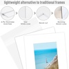 image:imageGolden State Art 10 Pack White 8x10 Mat for 5x7 Photo include BackingsBags  AcidFree PreCut Kit Mats Matte Sets with White Core Bevel Cut 45x65 Opening for 5x7 PhotosPictures Artwork and Prints8 x 10 Pack of 25 White Complete Set