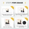 image:imageGolden State Art 10 Pack White 8x10 Mats for 5x7 PhotoBackingBag  PreCut Picture Mats Kits Mattes with White Core Bevel Cut 45x65 Opening for 5x7 PhotosWhite
