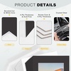 image:imageGolden State Art 10 Pack White 8x10 Mats for 5x7 PhotoBackingBag  PreCut Picture Mats Kits Mattes with White Core Bevel Cut 45x65 Opening for 5x7 PhotosBlack