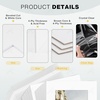image:imageGolden State Art 10 Pack White 8x10 Mats for 5x7 PhotoBackingBag  PreCut Picture Mats Kits Mattes with White Core Bevel Cut 45x65 Opening for 5x7 PhotosWhite
