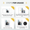 image:imageGolden State Art 10 Pack White 8x10 Mats for 5x7 PhotoBackingBag  PreCut Picture Mats Kits Mattes with White Core Bevel Cut 45x65 Opening for 5x7 PhotosWhite