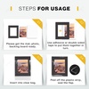 image:imageGolden State Art 10 Pack White 8x10 Mats for 5x7 PhotoBackingBag  PreCut Picture Mats Kits Mattes with White Core Bevel Cut 45x65 Opening for 5x7 PhotosBlack