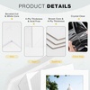 image:imageGolden State Art 10 Pack White 8x10 Mats for 5x7 PhotoBackingBag  PreCut Picture Mats Kits Mattes with White Core Bevel Cut 45x65 Opening for 5x7 PhotosWhite