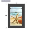 image:imageGolden State Art 15 Pack 5x7 White Picture Mat for 4x6 Photos  White Core Bevel Cut Acid Free 4ply Thick Framing MatsBlack