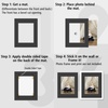 image:imageGolden State Art 15 Pack 5x7 White Picture Mat for 4x6 Photos  White Core Bevel Cut Acid Free 4ply Thick Framing MatsBlack
