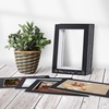 image:imageGolden State Art 15 Pack 5x7 White Picture Mat for 4x6 Photos  White Core Bevel Cut Acid Free 4ply Thick Framing MatsBlack