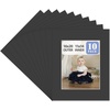 image:imageGolden State Art 15 Pack 5x7 White Picture Mat for 4x6 Photos  White Core Bevel Cut Acid Free 4ply Thick Framing MatsBlack