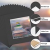 image:imageGolden State Art 15 Pack 5x7 White Picture Mat for 4x6 Photos  White Core Bevel Cut Acid Free 4ply Thick Framing MatsBlack