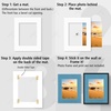 image:imageGolden State Art 15 Pack 5x7 White Picture Mat for 4x6 Photos  White Core Bevel Cut Acid Free 4ply Thick Framing MatsMix