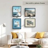 image:imageGolden State Art 15 Pack 5x7 White Picture Mat for 4x6 Photos  White Core Bevel Cut Acid Free 4ply Thick Framing MatsMix