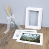 image:imageGolden State Art 15 Pack 5x7 White Picture Mat for 4x6 Photos  White Core Bevel Cut Acid Free 4ply Thick Framing MatsWhite