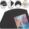 image:imageGolden State Art 20 Pack 5x7 Black Picture Mats for 4x6 Pictures  White Core Bevel Cut Acid Free 4Ply Thick Signature Friendly  Great for Photos Pictures Events Prints Mats OnlyWhite