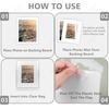 image:imageGolden State Art 20 Pack 8x10 White Picture Mats for 5x7 Pictures  Acid Free White Core Bevel Cut Picture Matting with 45 x 65 Opening for 5x7 Photos10 Set Combo 8x10