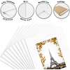 image:imageGolden State Art 20 Pack 8x10 White Picture Mats for 5x7 Pictures  Acid Free White Core Bevel Cut Picture Matting with 45 x 65 Opening for 5x7 Photos10 Pack Mats 8x10