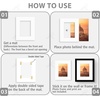 image:imageGolden State Art 20 Pack 8x10 White Picture Mats for 5x7 Pictures  Acid Free White Core Bevel Cut Picture Matting with 45 x 65 Opening for 5x7 Photos20 Pack Mats 8x10