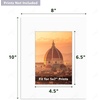 image:imageGolden State Art 20 Pack 8x10 White Picture Mats for 5x7 Pictures  Acid Free White Core Bevel Cut Picture Matting with 45 x 65 Opening for 5x7 Photos20 Pack Mats 8x10
