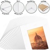 image:imageGolden State Art 20 Pack 8x10 White Picture Mats for 5x7 Pictures  Acid Free White Core Bevel Cut Picture Matting with 45 x 65 Opening for 5x7 Photos20 Pack Mats 8x10