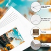 image:imageGolden State Art 20 Pack 8x10 White Picture Mats for 5x7 Pictures  Acid Free White Core Bevel Cut Picture Matting with 45 x 65 Opening for 5x7 Photos50 Set Combo 8x10