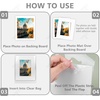 image:imageGolden State Art 20 Pack 8x10 White Picture Mats for 5x7 Pictures  Acid Free White Core Bevel Cut Picture Matting with 45 x 65 Opening for 5x7 Photos50 Set Combo 8x10