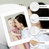 image:imageGolden State Art 25 Pack 11x14 White Picture Mats for 85x11 Photo  Acid Free Photo Mat with 8x105 inch Opening Fit for 85x11 Prints White Core Bevel Cut PreCut Mattes20 Single Mattes