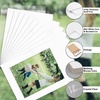 image:imageGolden State Art 25 Pack 11x14 White Picture Mats for 85x11 Photo  Acid Free Photo Mat with 8x105 inch Opening Fit for 85x11 Prints White Core Bevel Cut PreCut Mattes25Pack Full Set