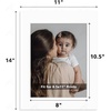 image:imageGolden State Art 25 Pack 11x14 White Picture Mats for 85x11 Photo  Acid Free Photo Mat with 8x105 inch Opening Fit for 85x11 Prints White Core Bevel Cut PreCut Mattes25 Single Mattes
