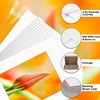 image:imageGolden State Art 25 Pack 16x20 Mat for 11x14 Pictures with Backing amp Bags  Black Color AcidFree PreCut 105x135 Opening for 11x14 Pictures amp Prints White Core Bevel Cut Mattes SetsWhite
