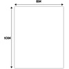 image:imageGolden State Art 25 Pack Black PreCut 8x10 Picture Mat for 5x7 Photo  AcidFree White Core Bevel Cut Frame Mattes with 45x65 inch Opening for 5x7 Prints Pictures Artworks8 x 10 Pack of 50 Backing Boards