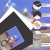 image:imageGolden State Art 25 Pack Black PreCut 8x10 Picture Mat for 5x7 Photo  AcidFree White Core Bevel Cut Frame Mattes with 45x65 inch Opening for 5x7 Prints Pictures Artworks8 x 10 Pack of 25 Black Complete Set