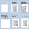 image:imageGolden State Art 25 Pack Black PreCut 8x10 Picture Mat for 5x7 Photo  AcidFree White Core Bevel Cut Frame Mattes with 45x65 inch Opening for 5x7 Prints Pictures Artworks8 x 10 Pack of 50 Backing Boards
