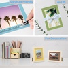 image:imageGolden State Art 25 Pack Mixed Color Picture Mats 5x7 for 4x6 Mats Only  AcidFree PreCut75x95 Opening 4Ply Bevel Cut White Core Photo Matte Matting in PremierMix Color Mats