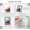 image:imageGolden State Art 25 Pack Mixed Color Picture Mats 5x7 for 4x6 Mats Only  AcidFree PreCut75x95 Opening 4Ply Bevel Cut White Core Photo Matte Matting in PremierComplete Set