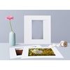 image:imageGolden State Art 5 Pack Double mat 11x14 for 8x10 Photo Black Over Black  AcidFree PreCutMat 75x95 Opening White Core Bevel Cut 8 Ply Double Mat adds elegant depth to framed photos and artworkOff White Over Off White