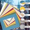 image:imageGolden State Art 50 Pack 8x10 Picture Mast for 5x7 Photos Mixed Colors  AcidFree PreCut Photo Mats 45x65 Opening for 5x7 Pictures Prints with White Core Bevel Cut Frame Mattes8 x 10 Pack of 10 Mix Colors Complete Set