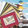 image:imageGolden State Art 50 Pack 8x10 Picture Mast for 5x7 Photos Mixed Colors  AcidFree PreCut Photo Mats 45x65 Opening for 5x7 Pictures Prints with White Core Bevel Cut Frame Mattes8 x 10 Pack of 50 Mix Colors Complete Set