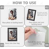 image:imageGolden State Art 50 Pack AcidFree Black 5x7 Picture Mat for 4x6 Photo  AcidFree PreCut 35x55 Opening 4Ply Bevel Cut Matte  White Core For 4x6 PrintsPictures and Artwork5 x 7 50Pack Complete Set